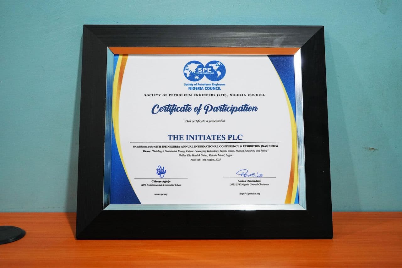 Certificate of Participation – SPE Conference 2025